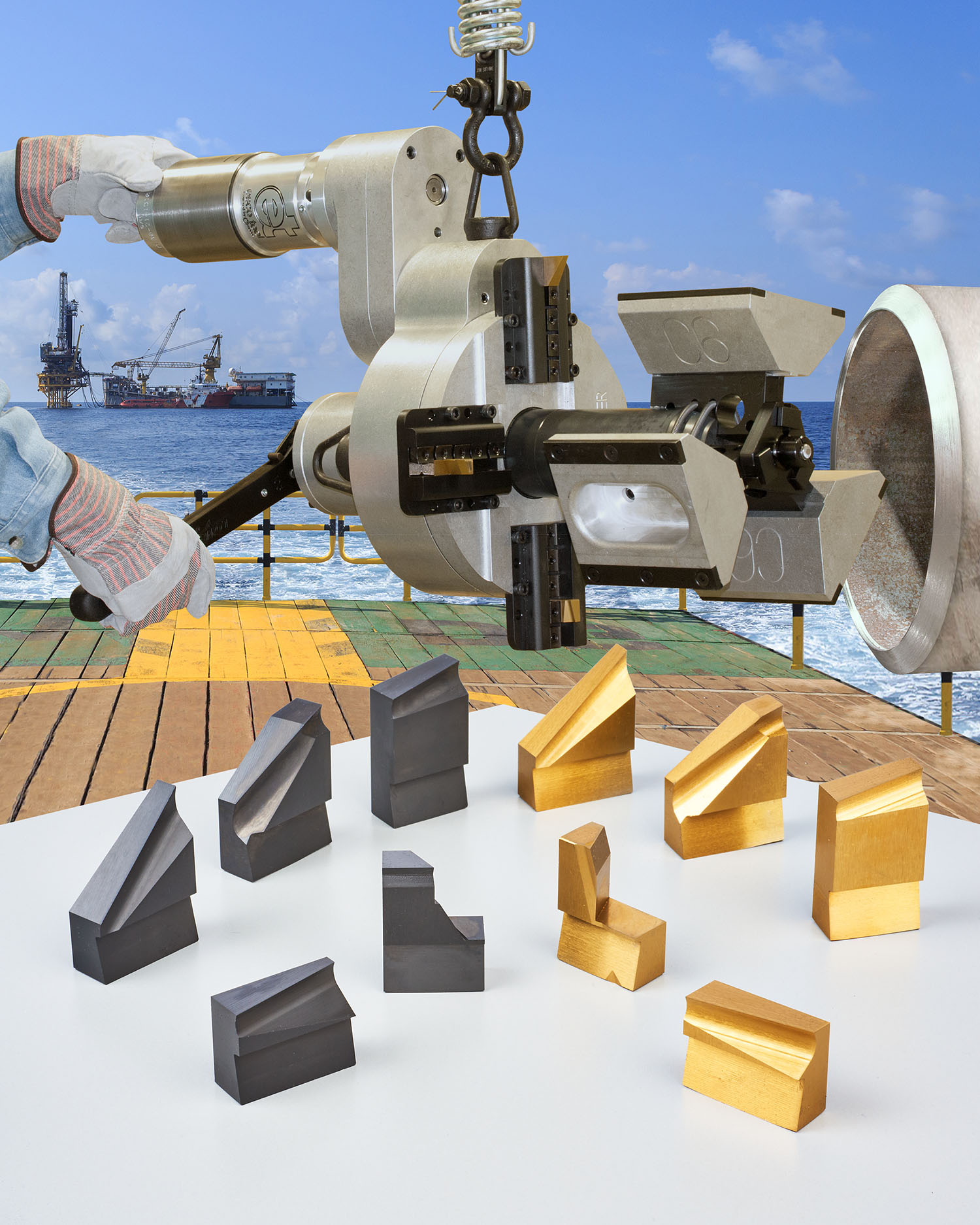 New Esco MILLHOG® Pipe Beveling Cutter Blades Produce Any Angle of